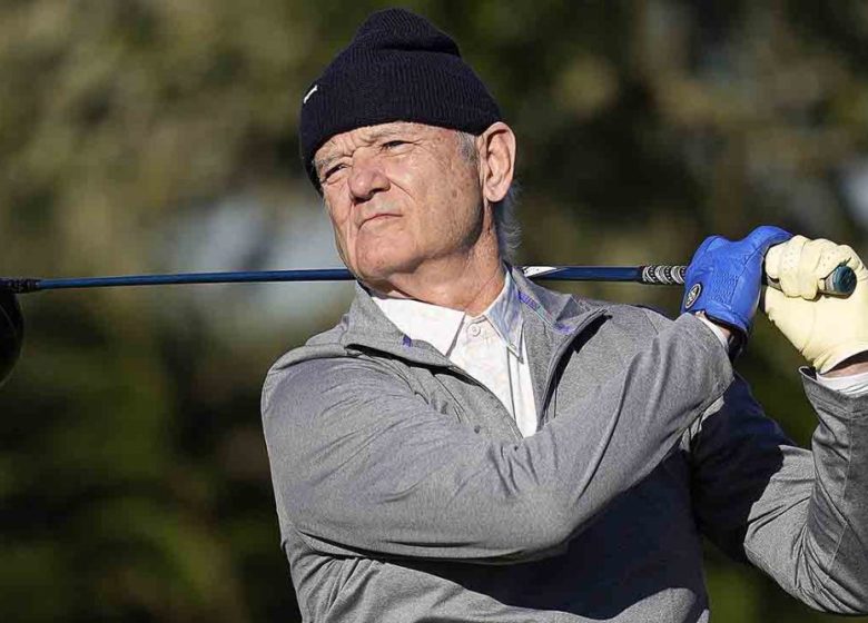 Bill Murray reconstitue la célèbre scène "Caddyshack" en Californie