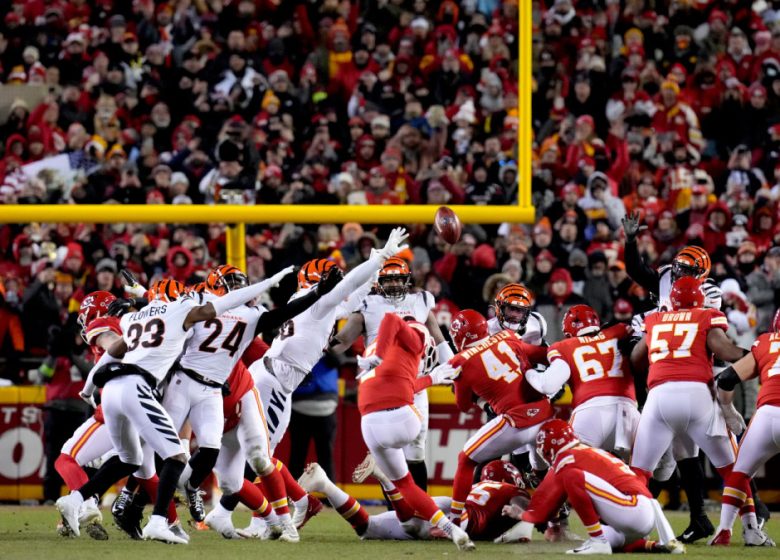 Chiefs Edge Bengals sur un coup de pied tardif pour passer au troisième Super Bowl en quatre ans