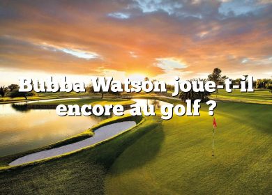 Bubba Watson joue-t-il encore au golf ?