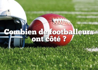 Combien de footballeurs ont côté ?