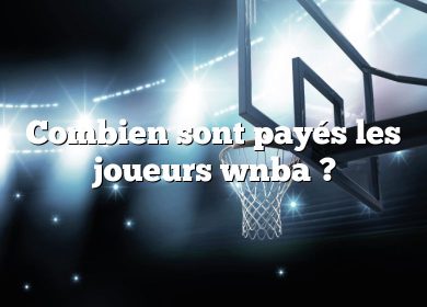 Combien sont payés les joueurs wnba ?