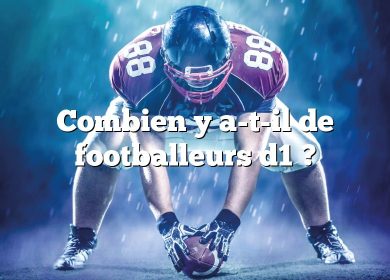 Combien y a-t-il de footballeurs d1 ?