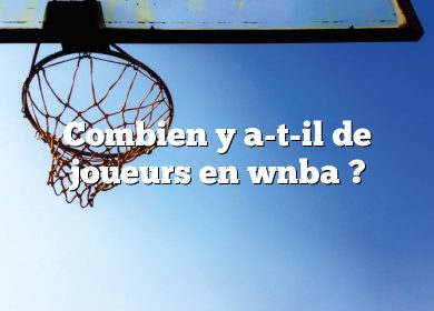 Combien y a-t-il de joueurs en wnba ?