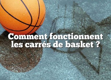 Comment fonctionnent les carrés de basket ?