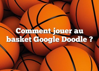 Comment jouer au basket Google Doodle ?