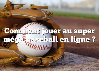 Comment jouer au super méga baseball en ligne ?