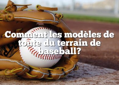 Comment les modèles de tonte du terrain de baseball?