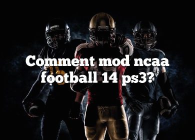 Comment mod ncaa football 14 ps3?