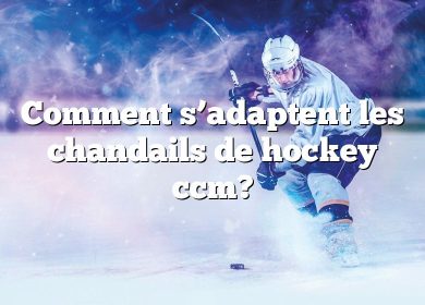 Comment s’adaptent les chandails de hockey ccm?
