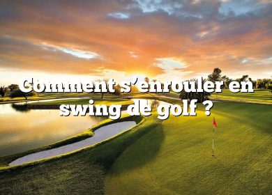 Comment s’enrouler en swing de golf ?