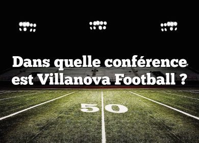 Dans quelle conférence est Villanova Football ?