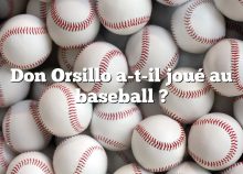 Don Orsillo a-t-il joué au baseball ?