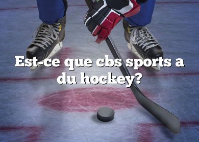 Est-ce que cbs sports a du hockey?
