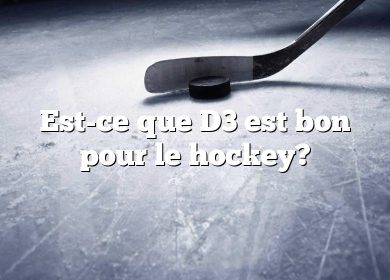 Est-ce que D3 est bon pour le hockey?
