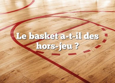 Le basket a-t-il des hors-jeu ?