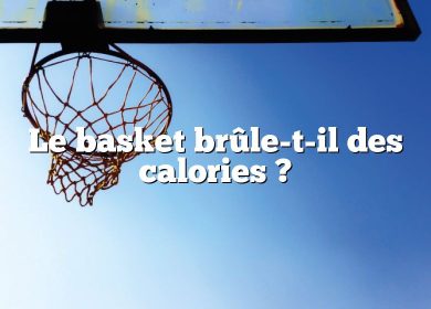 Le basket brûle-t-il des calories ?