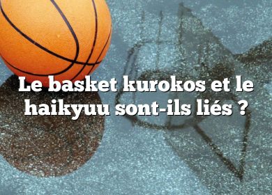 Le basket kurokos et le haikyuu sont-ils liés ?