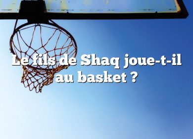 Le fils de Shaq joue-t-il au basket ?