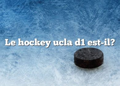 Le hockey ucla d1 est-il?