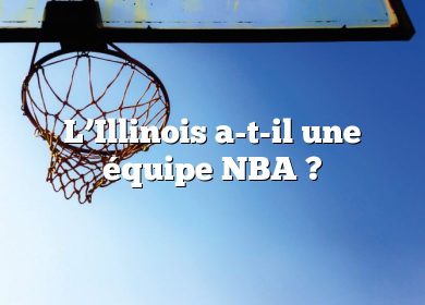 L’Illinois a-t-il une équipe NBA ?