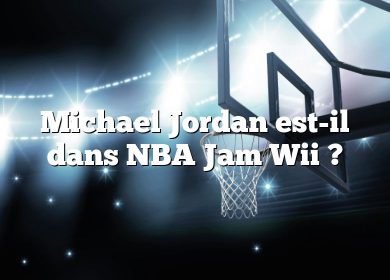 Michael Jordan est-il dans NBA Jam Wii ?
