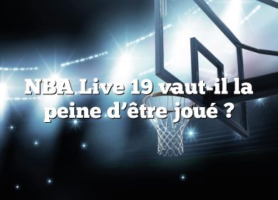 NBA Live 19 vaut-il la peine d’être joué ?