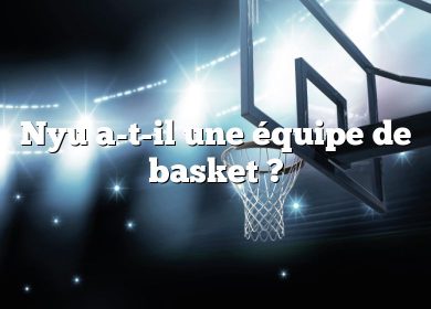 Nyu a-t-il une équipe de basket ?