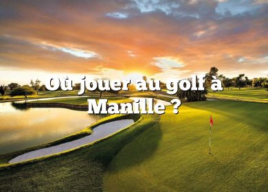Où jouer au golf à Manille ?