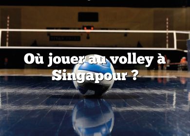 Où jouer au volley à Singapour ?