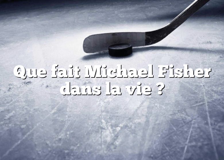 Que fait Michael Fisher dans la vie ?