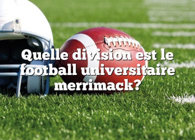 Quelle division est le football universitaire merrimack?