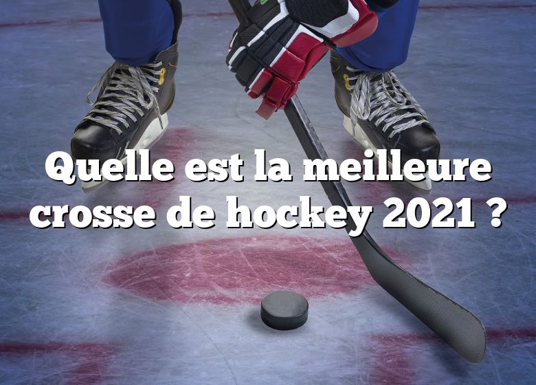 Quelle est la meilleure crosse de hockey 2021 ?