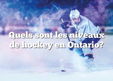 Quels sont les niveaux de hockey en Ontario?