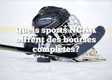 Quels sports NCAA offrent des bourses complètes?