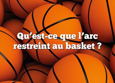 Qu’est-ce que l’arc restreint au basket ?