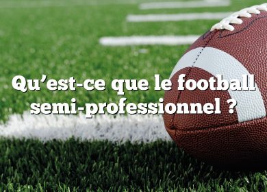 Qu’est-ce que le football semi-professionnel ?