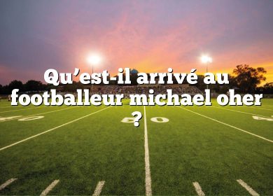 Qu’est-il arrivé au footballeur michael oher ?