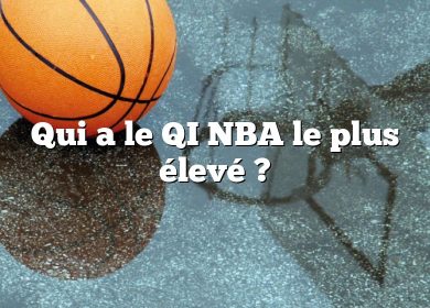 Qui a le QI NBA le plus élevé ?