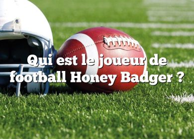 Qui est le joueur de football Honey Badger ?