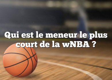 Qui est le meneur le plus court de la wNBA ?