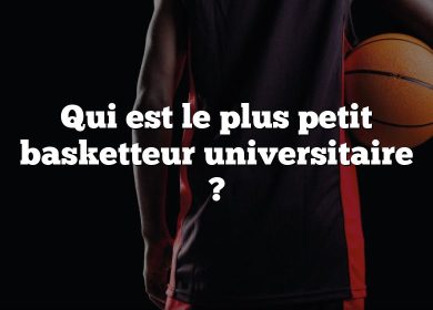 Qui est le plus petit basketteur universitaire ?