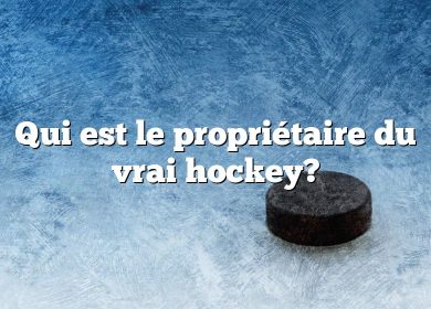 Qui est le propriétaire du vrai hockey?