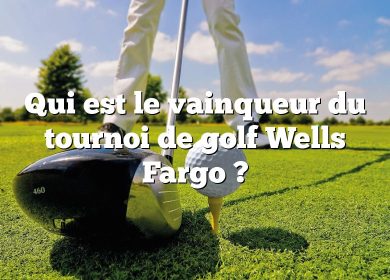 Qui est le vainqueur du tournoi de golf Wells Fargo ?