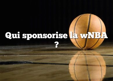 Qui sponsorise la wNBA ?