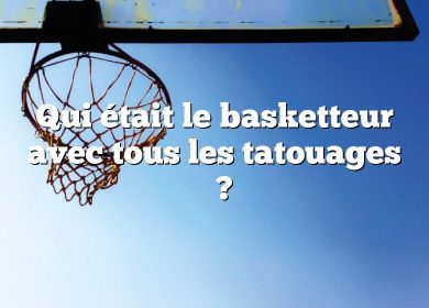 Qui était le basketteur avec tous les tatouages ​​?