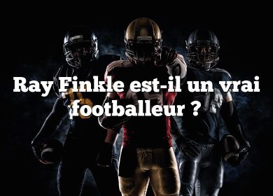 Ray Finkle est-il un vrai footballeur ?