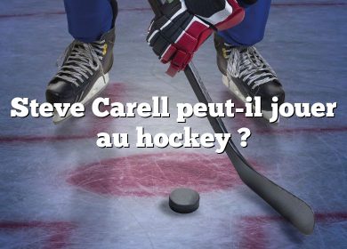 Steve Carell peut-il jouer au hockey ?