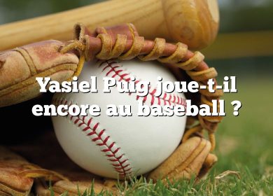 Yasiel Puig joue-t-il encore au baseball ?